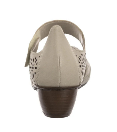 Rieker Beżowe 43750-62 Beige (RI250-a) sandalai