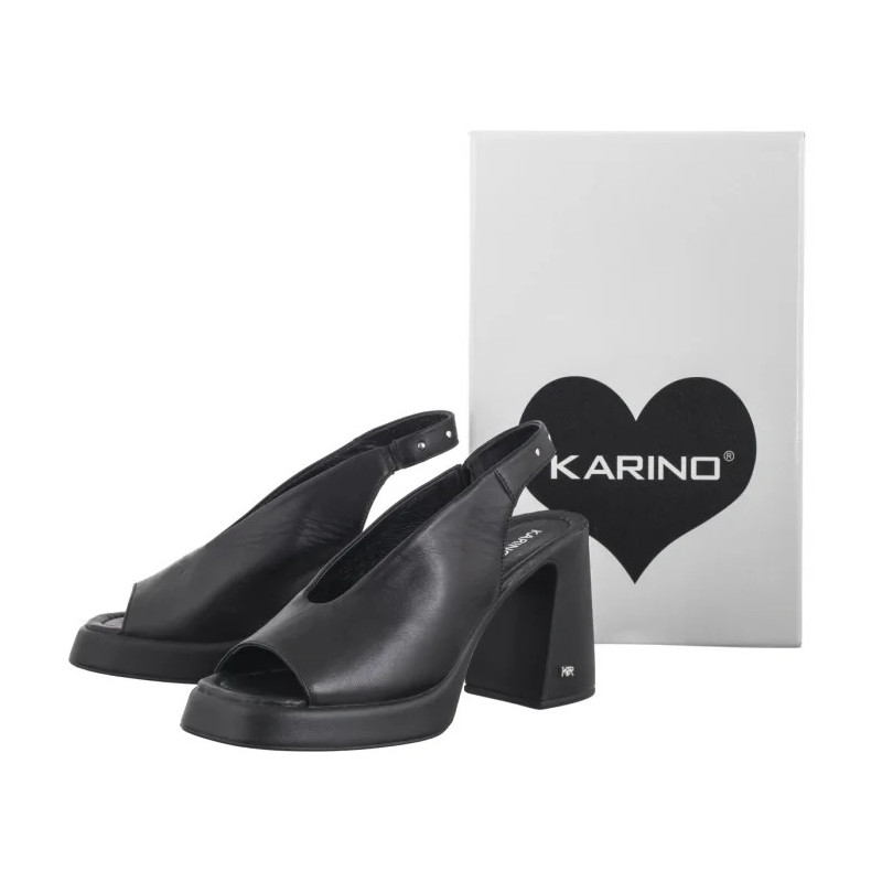 Karino Czarne 5544/076-P (KN15-a) sandalai