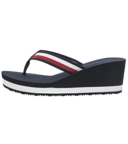 Tommy Hilfiger TH Corporate Wedge Beach Sandal Space Blue FW0FW08520 DW6 (TH1314-b) šlepetės