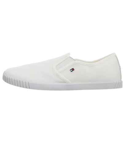 Tommy Hilfiger Canvas Slip-On Sneaker White FW0FW08640 YBS (TH1315-a) sportiniai bateliai
