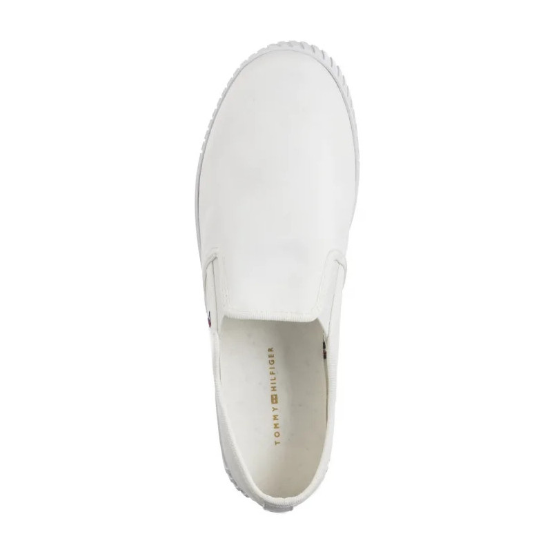 Tommy Hilfiger Canvas Slip-On Sneaker White FW0FW08640 YBS (TH1315-a) sportiniai bateliai