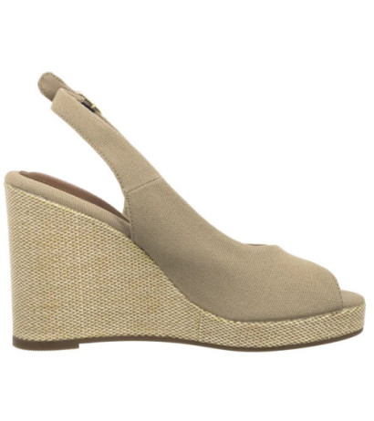 Tommy Hilfiger Flag High Wedge Espad Slingback Horseradish FW0FW08597 ACC (TH1327-a)