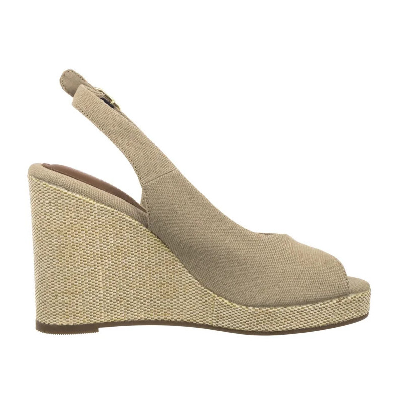 Tommy Hilfiger Flag High Wedge Espad Slingback Horseradish FW0FW08597 ACC (TH1327-a)