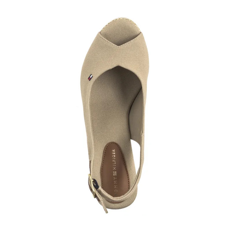 Tommy Hilfiger Flag High Wedge Espad Slingback Horseradish FW0FW08597 ACC (TH1327-a)