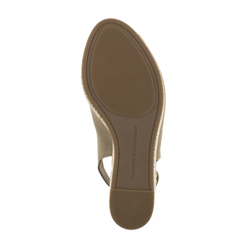 Tommy Hilfiger Flag High Wedge Espad Slingback Horseradish FW0FW08597 ACC (TH1327-a)