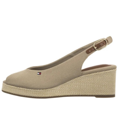 Tommy Hilfiger Flag Mid Wedge Espad Slingback Horserdish FW0FW08595 ACC (TH1328-a)