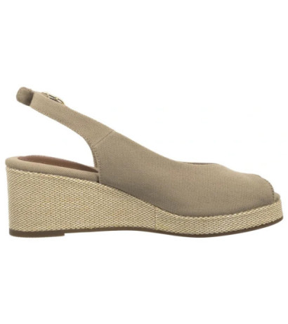 Tommy Hilfiger Flag Mid Wedge Espad Slingback Horserdish FW0FW08595 ACC (TH1328-a)