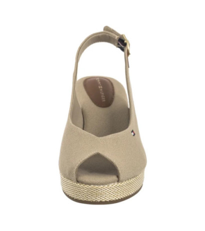 Tommy Hilfiger Flag Mid Wedge Espad Slingback Horserdish FW0FW08595 ACC (TH1328-a)
