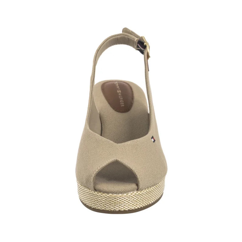 Tommy Hilfiger Flag Mid Wedge Espad Slingback Horserdish FW0FW08595 ACC (TH1328-a)