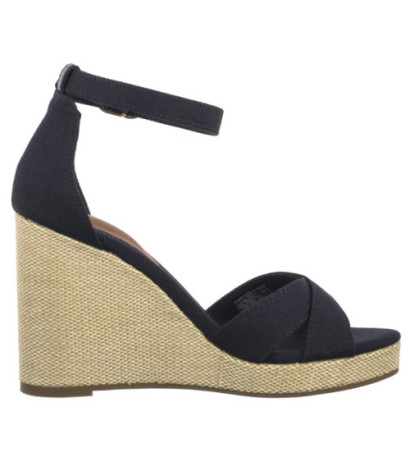 Tommy Hilfiger Flag High Wedge Espad Crisscross Space Blue FW0FW08661 DW6 (TH1329-a)