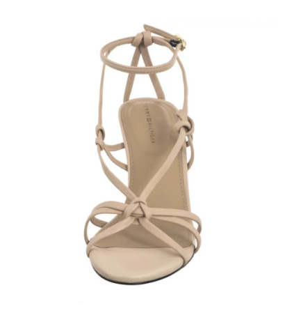 Tommy Hilfiger Leather Knots Wedge Sandal Misty Blush FW0FW08417 TRY (TH1331-a)