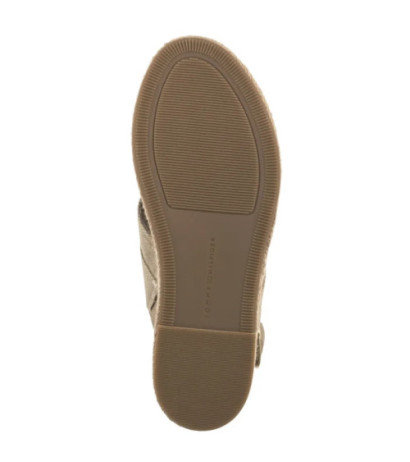 Tommy Hilfiger Denim Espadrille Platform Sandal Horseradish FW0FW08669 ACC (TH1333-a) sandalai