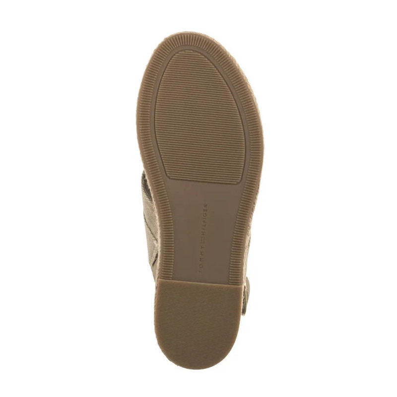 Tommy Hilfiger Denim Espadrille Platform Sandal Horseradish FW0FW08669 ACC (TH1333-a) sandalai