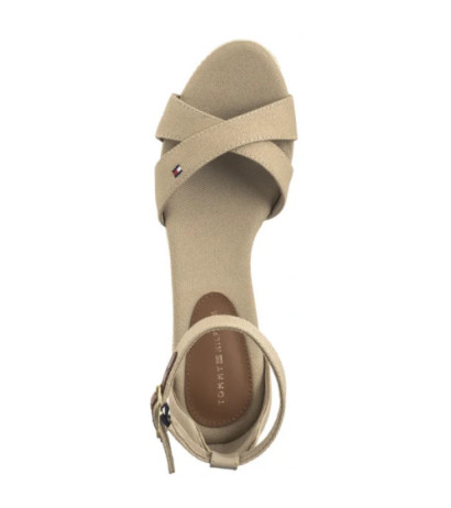 Tommy Hilfiger Flag Criss-Cros Mid Wedge Espad Horseradish FW0FW08481 ACC (TH1337-a)