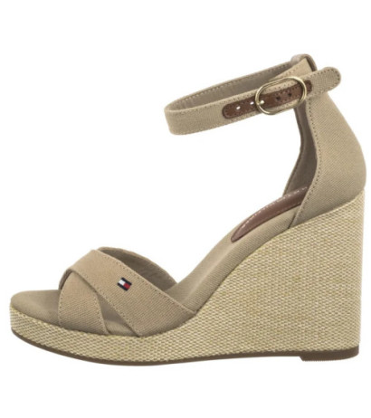 Tommy Hilfiger Flag High Wedge Espad Crisscross Horseradish FW0FW08661 ACC (TH1329-b)