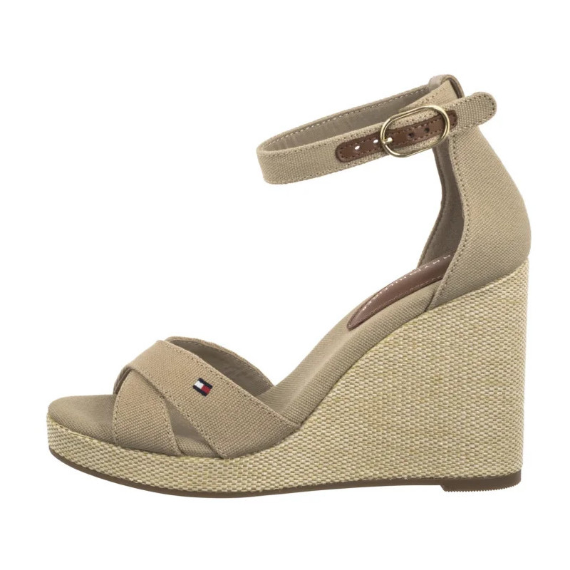 Tommy Hilfiger Flag High Wedge Espad Crisscross Horseradish FW0FW08661 ACC (TH1329-b)
