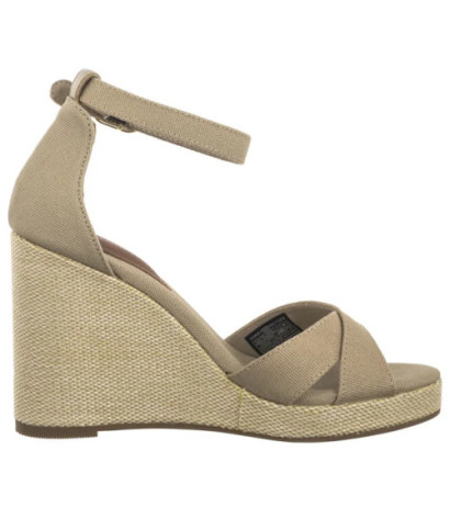 Tommy Hilfiger Flag High Wedge Espad Crisscross Horseradish FW0FW08661 ACC (TH1329-b)