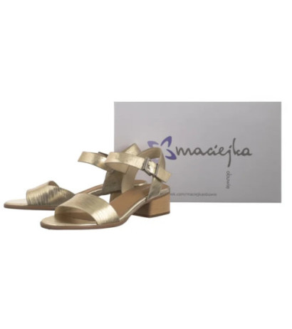 Maciejka Złote N6802-25/00-1 (MA1331-a) sandalai