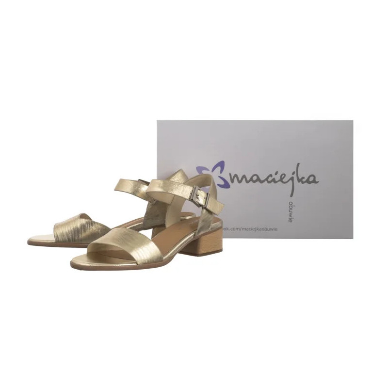 Maciejka Złote N6802-25/00-1 (MA1331-a) sandalai