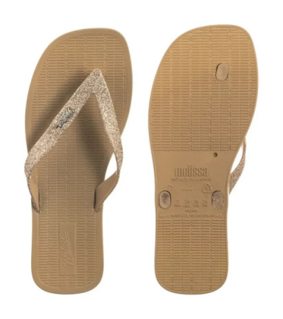 Melissa Sun Long Beach II AD 35781/AW141 Beige/Bronze (ML349-b) šlepetės