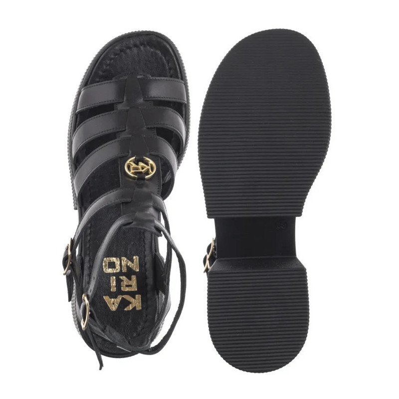 Karino Czarne 5457/076-P (KN21-a) sandalai