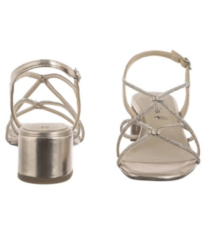 Tamaris Złote 1-28236-42 933 Light Gold (TM530-a) sandalai