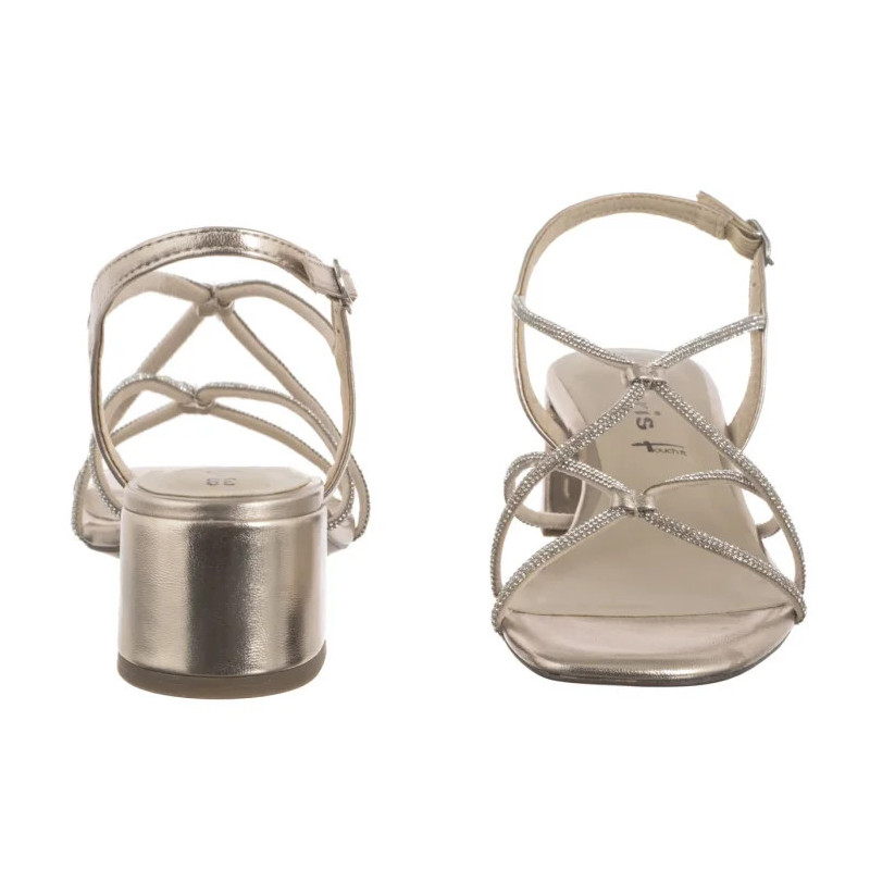 Tamaris Złote 1-28236-42 933 Light Gold (TM530-a) sandalai