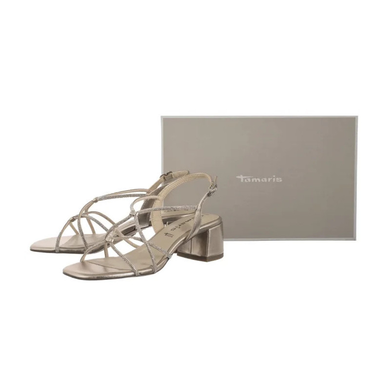 Tamaris Złote 1-28236-42 933 Light Gold (TM530-a) sandalai