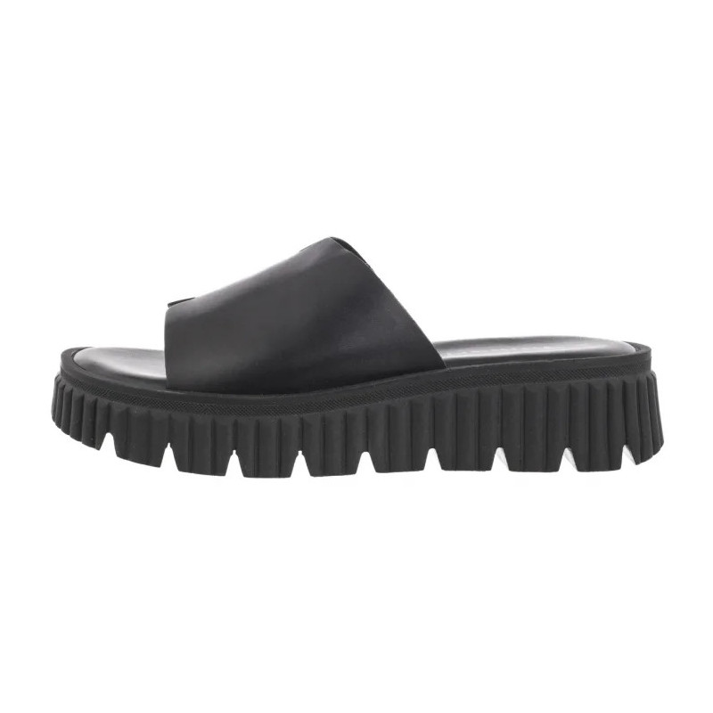 Tamaris Czarne 1-27216-44 001 Black (TM533-a) Moteriški batai/šlepetės