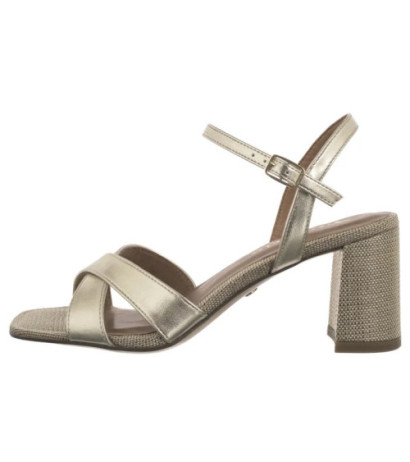 Tamaris Złote 1-28320-44 933 Light Gold (TM537-a) sandalai