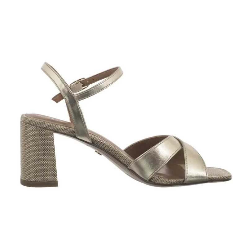 Tamaris Złote 1-28320-44 933 Light Gold (TM537-a) sandalai