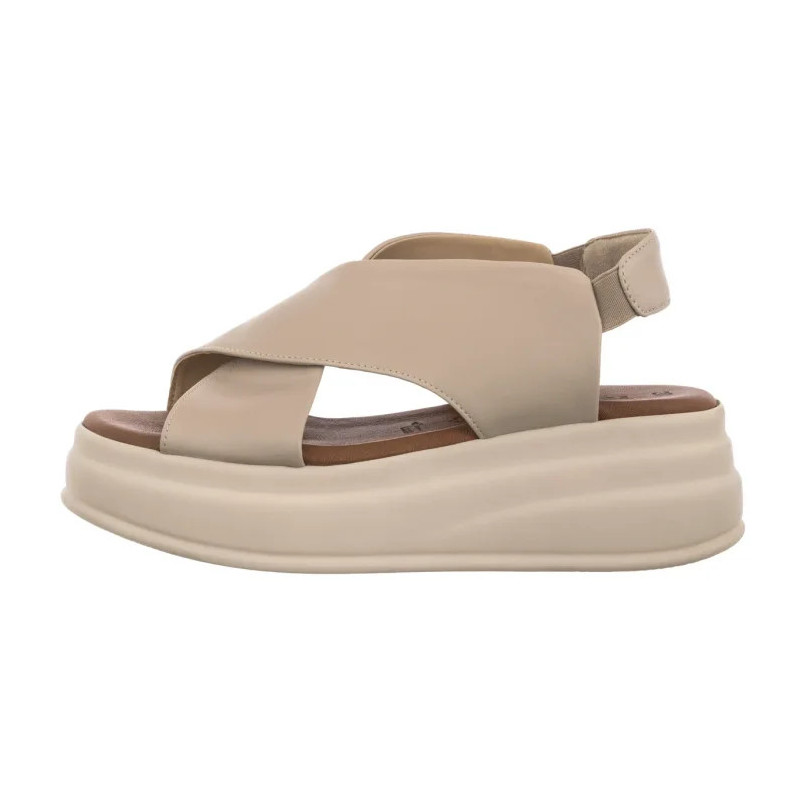 Tamaris Beżowe 1-28303-44 418 Ivory (TM538-a) sandalai