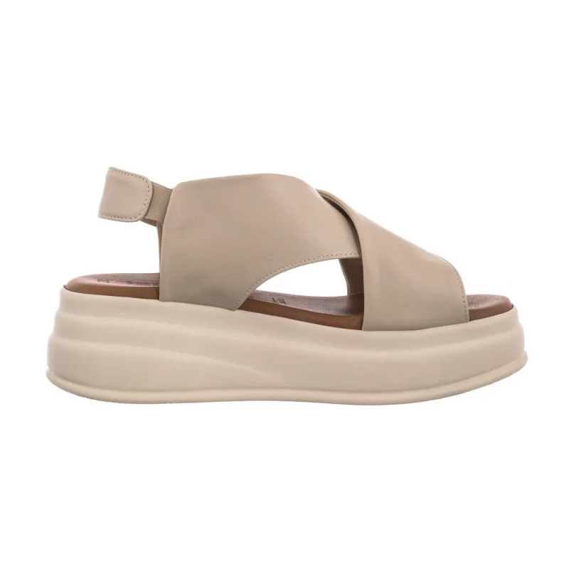 Tamaris Beżowe 1-28303-44 418 Ivory (TM538-a) sandalai