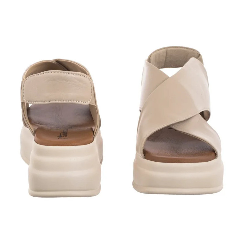 Tamaris Beżowe 1-28303-44 418 Ivory (TM538-a) sandalai