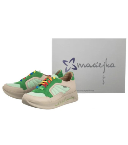 Maciejka Zielone+Beż 06873-09/00-7 (MA1341-a) batai