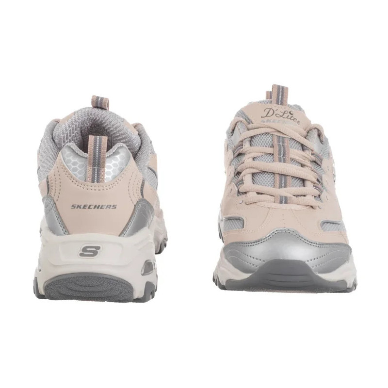 Skechers D'Lites - Chromatic Natural/Silver 150246/NTSL (SK205-a) sportiniai bateliai