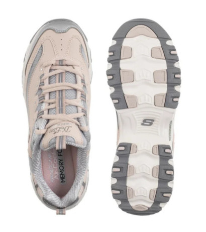 Skechers D'Lites - Chromatic Natural/Silver 150246/NTSL (SK205-a) sportiniai bateliai