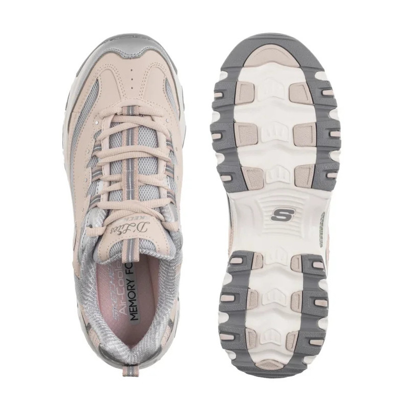 Skechers D'Lites - Chromatic Natural/Silver 150246/NTSL (SK205-a) sportiniai bateliai