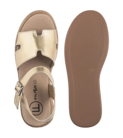 Filippo Złote DS7024/25 GO (FO158-a) sandalai