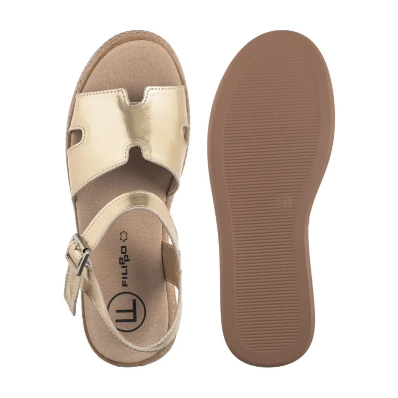 Filippo Złote DS7024/25 GO (FO158-a) sandalai