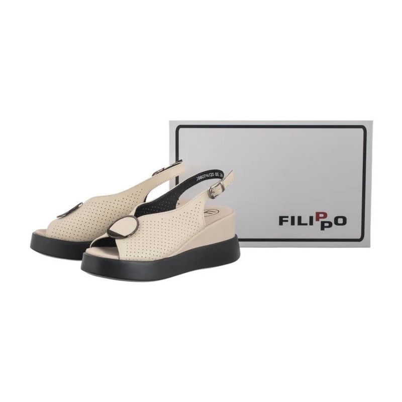 Filippo Beżowe DS6074/25 BE (FO160-a) batai