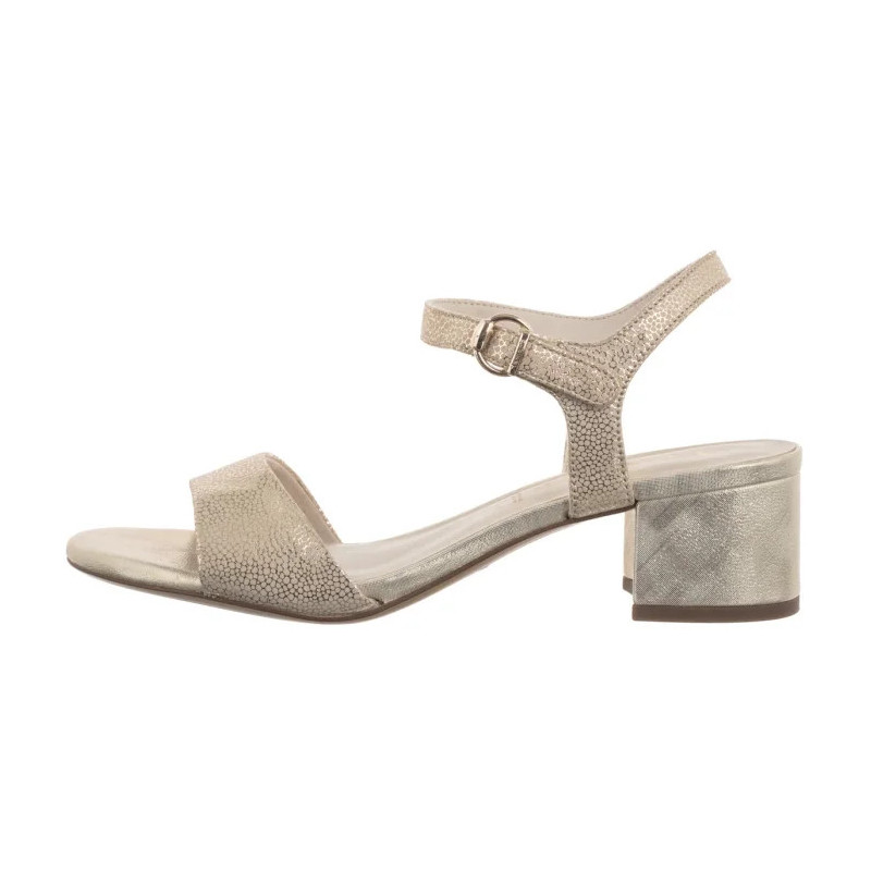 Tamaris Złote 1-28250-42 968 Lt Gold Struct (TM540-a) sandalai