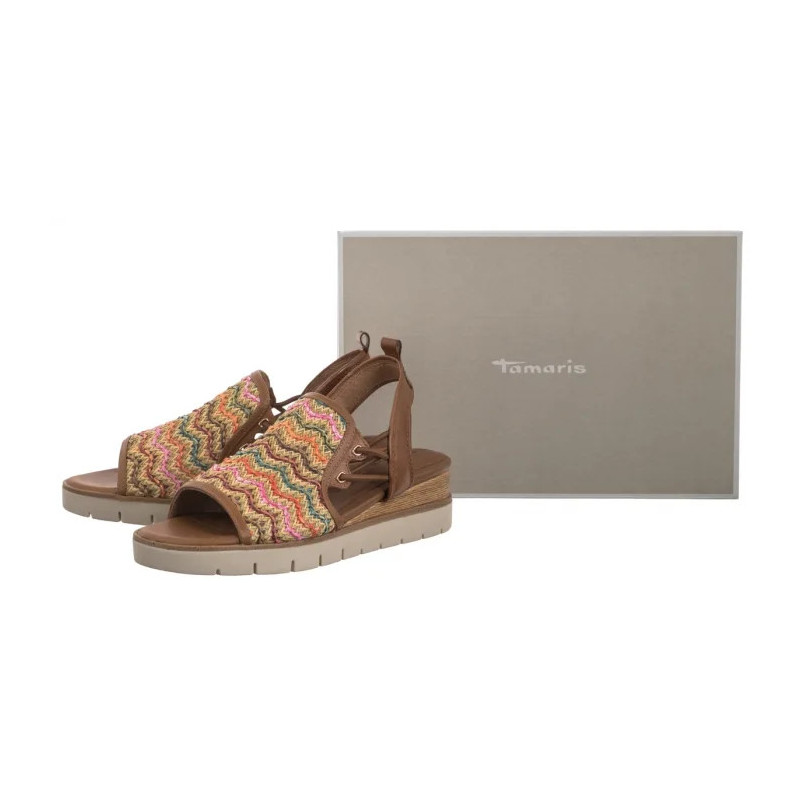 Tamaris Brązowe/Multikolor 1-28240-44 902 Multicolor (TM544-a)