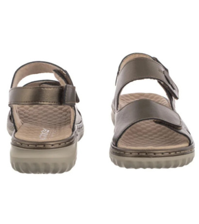 Rieker Brązowe 60462-90 Bronze (RI264-a) sandalai