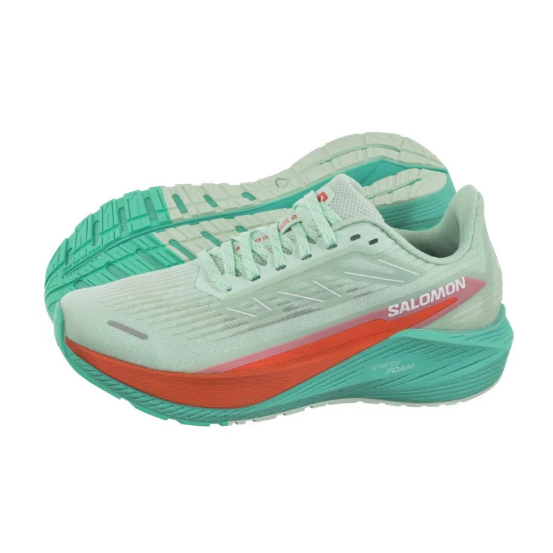 Salomon Aero Blaze 2 W Bay/Cherry Tomato/Electric Green 476840 (SO2-a) bėgimo bateliai