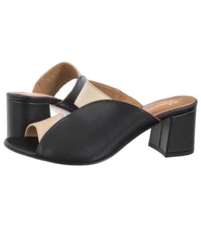 Maciejka Złote/Czarne 06943-22/00-1 (MA1353-a) bateliai