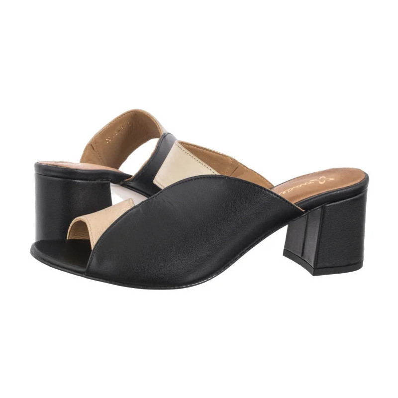 Maciejka Złote/Czarne 06943-22/00-1 (MA1353-a) bateliai