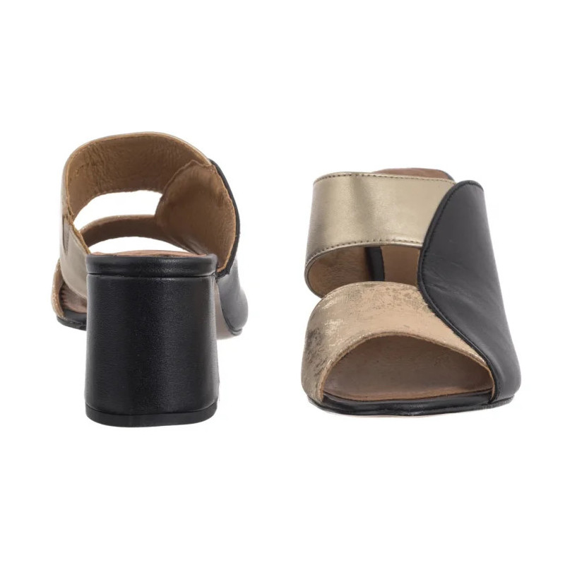 Maciejka Złote/Czarne 06943-22/00-1 (MA1353-a) bateliai