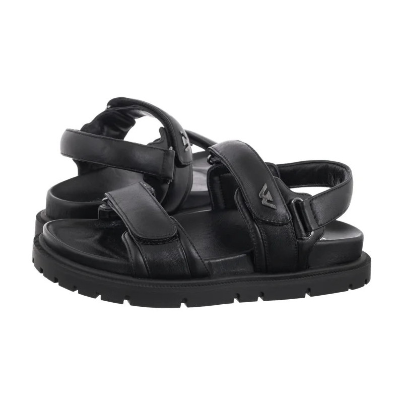 Wojas Czarne 76167-51 (WO281-a) sandalai