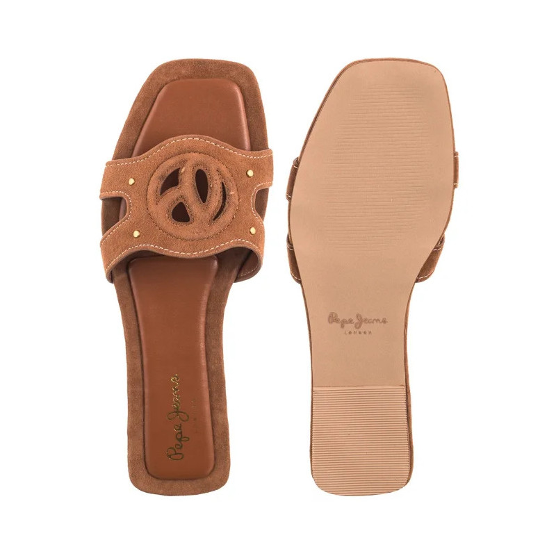 Pepe Jeans Frida Soft Tan Brown PLS90697 869 (PE44-a) Moteriški batai/šlepetės